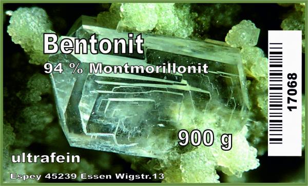 Bentonit Montmorillionit 900 g